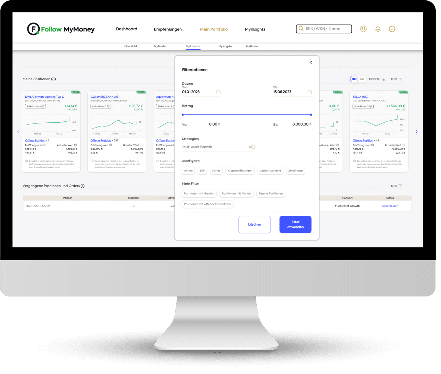 Asset Allocation Dashboard