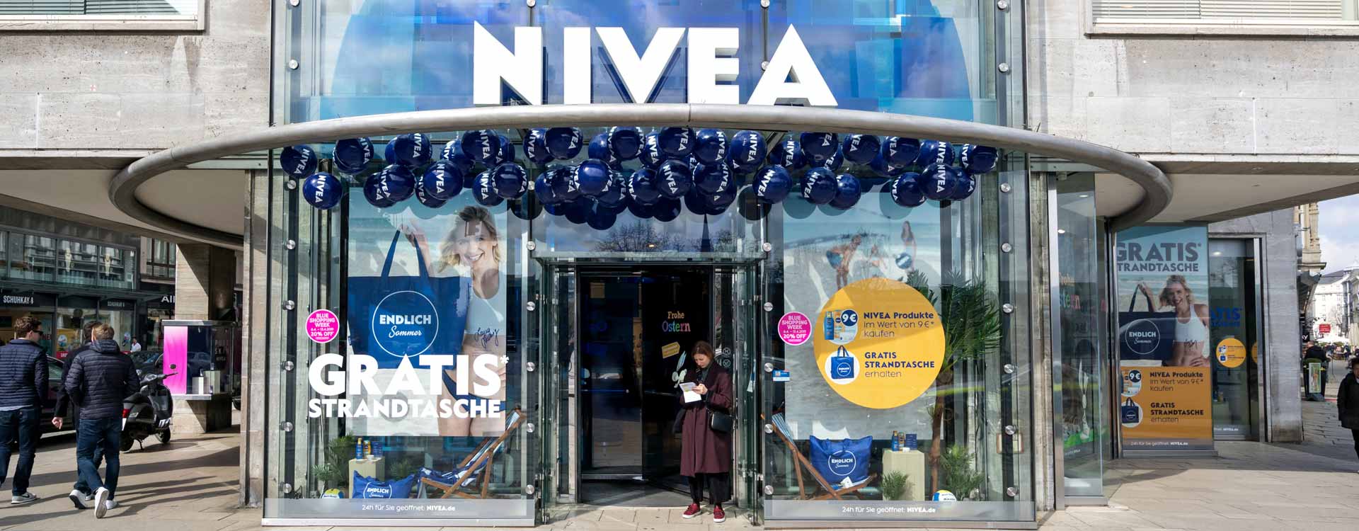 Beiersdorf, Nivea Store in Hamburg Hamburg, Deutschland 09.April 2019, Nivea store. Nivea, Foto von Björn Wylezich - stock.adobe.com