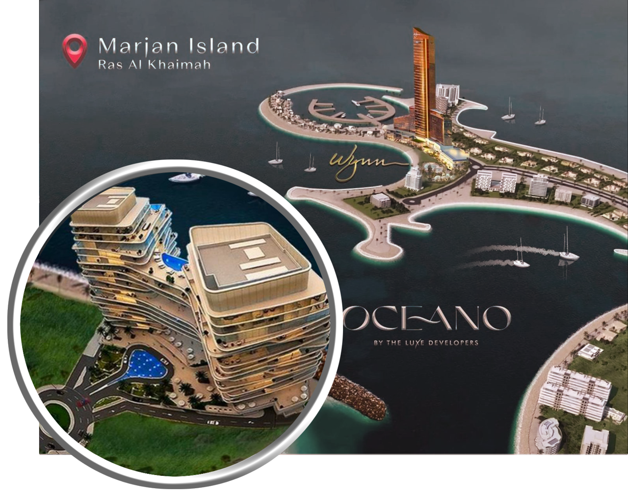 Oceano Oceano direkt gegenüber dem Wynn Resort